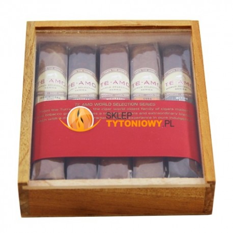 Cygaro TE - AMO WORLD SELECT ASORT ROBUSTO - sampler 5 cygar