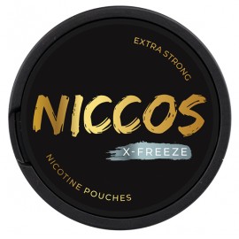 Woreczki nikotynowe NICCOS X FREEZE 43mg (slim)