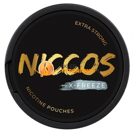 Woreczki nikotynowe NICCOS X - FREEZE 43mg (slim)