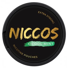 Woreczki nikotynowe NICCOS X - COOL MINT 43mg (slim)