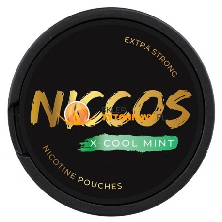 Woreczki nikotynowe NICCOS X - COOL MINT 43mg (slim)