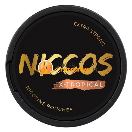 Woreczki nikotynowe NICCOS X - TROPICAL 43mg (slim)