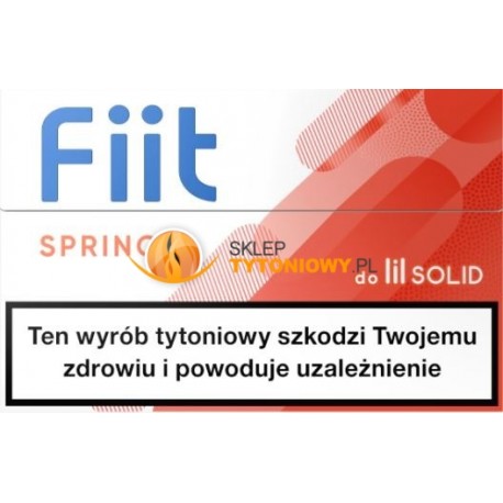 Wkłady tytoniowe FIIT SPRING (10)