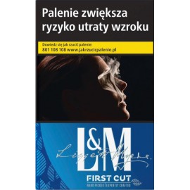 L&M FIRST CUT BLUE BOX