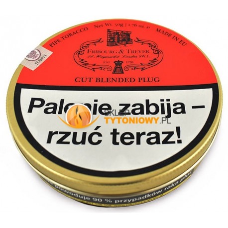 Tytoń FRIBOURG & TREYER CUT BLENDED PLUG 50g.